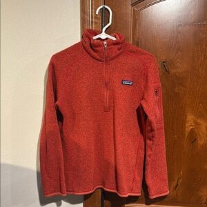 Patagonia Vibrant Red Fleece Pullover
